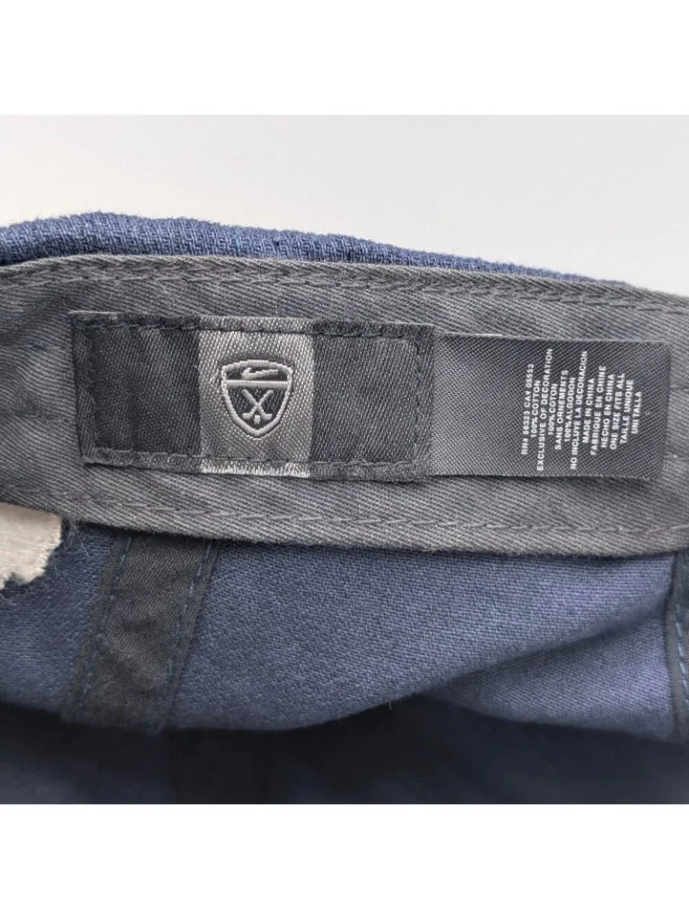 Vintage Nike Golf Hat Crest Navy Blue Skybrook Adjustable Strap Back Cap Course